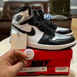 Jordan 1 silver toe
